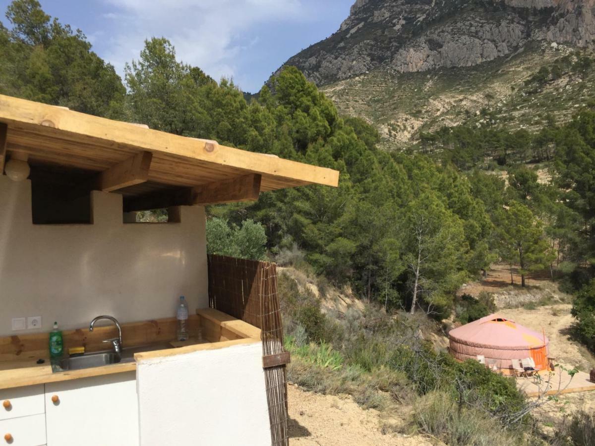 Hotel La Yurta Naranja Finestrat Exterior foto